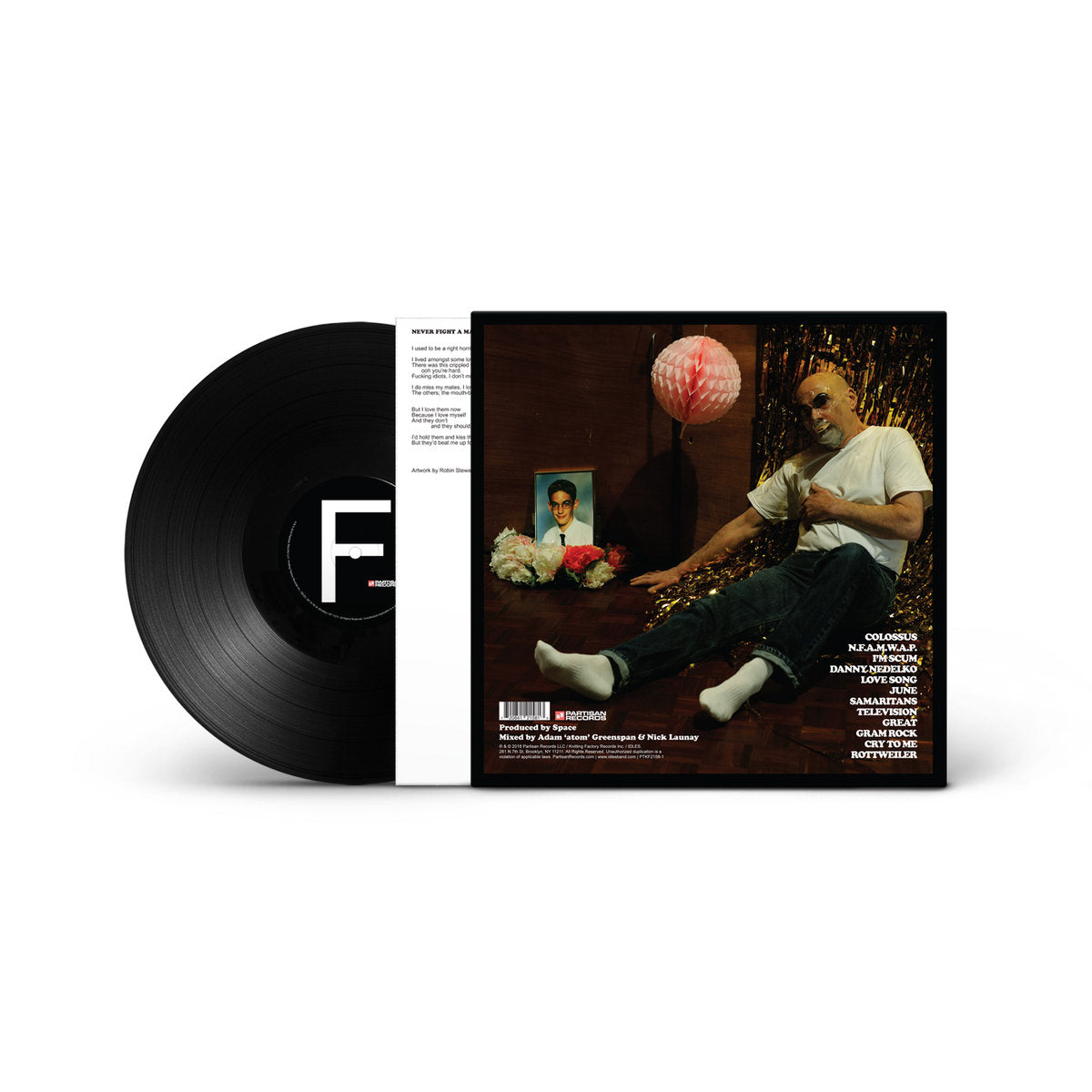 Cover of the vinyl record Idles - Joy As An Act Of Resistance, available at Rekorder.cz
