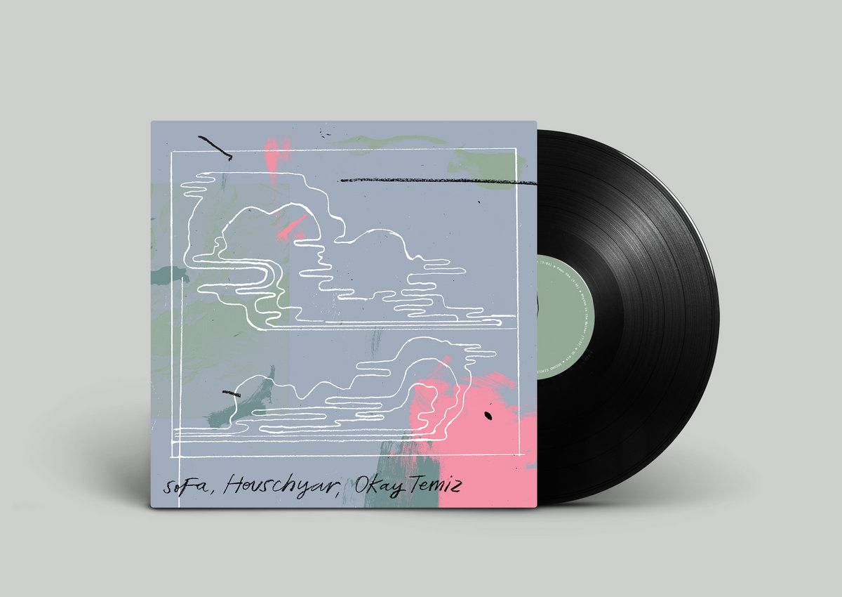 Cover of the vinyl record soFa, Houschyar & Okay Temiz -  Şelale, available at Rekorder.cz