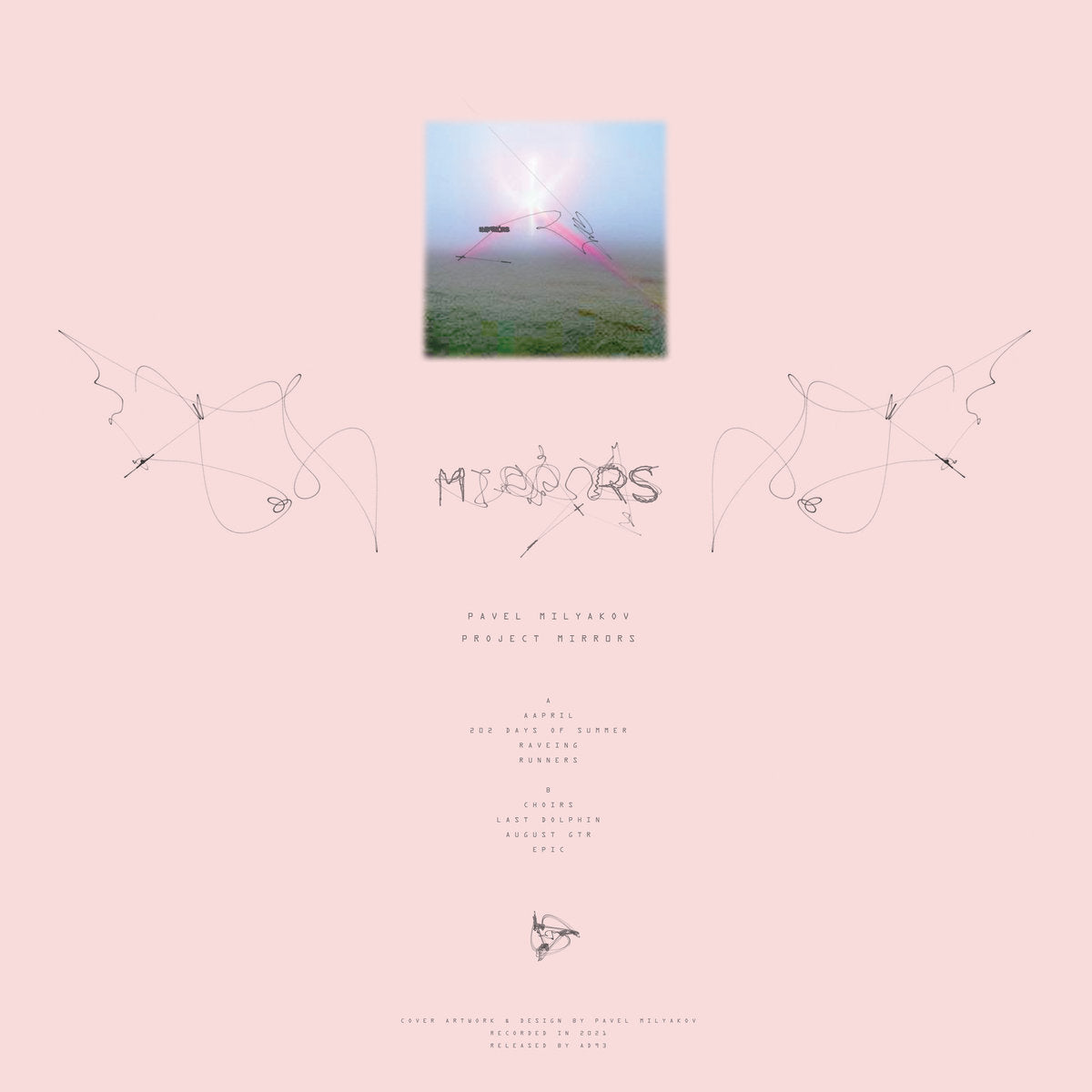 Cover of the vinyl record Pavel Milyakov - Project Mirrors, available at Rekorder.cz