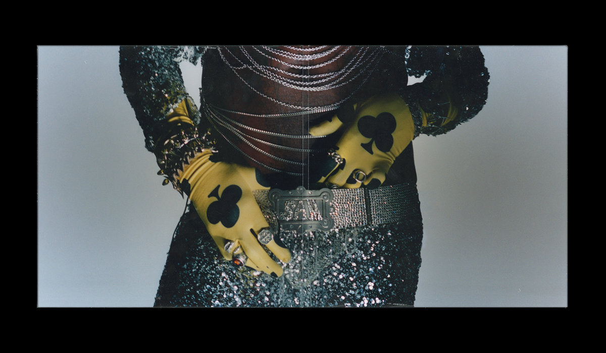 Cover of the vinyl record Yves Tumor - Praise A Lord Who Chews But Which Does Not Consume (Or Simply Hot Between Worlds), available at Rekorder.cz