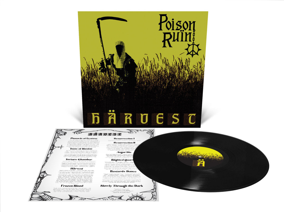 Cover of the vinyl record Poison Ruïn - Härvest, available at Rekorder.cz