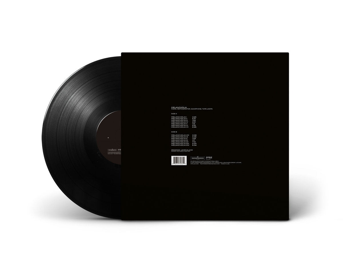 Cover of the vinyl record William Basinski - Melancholia, available at Rekorder.cz