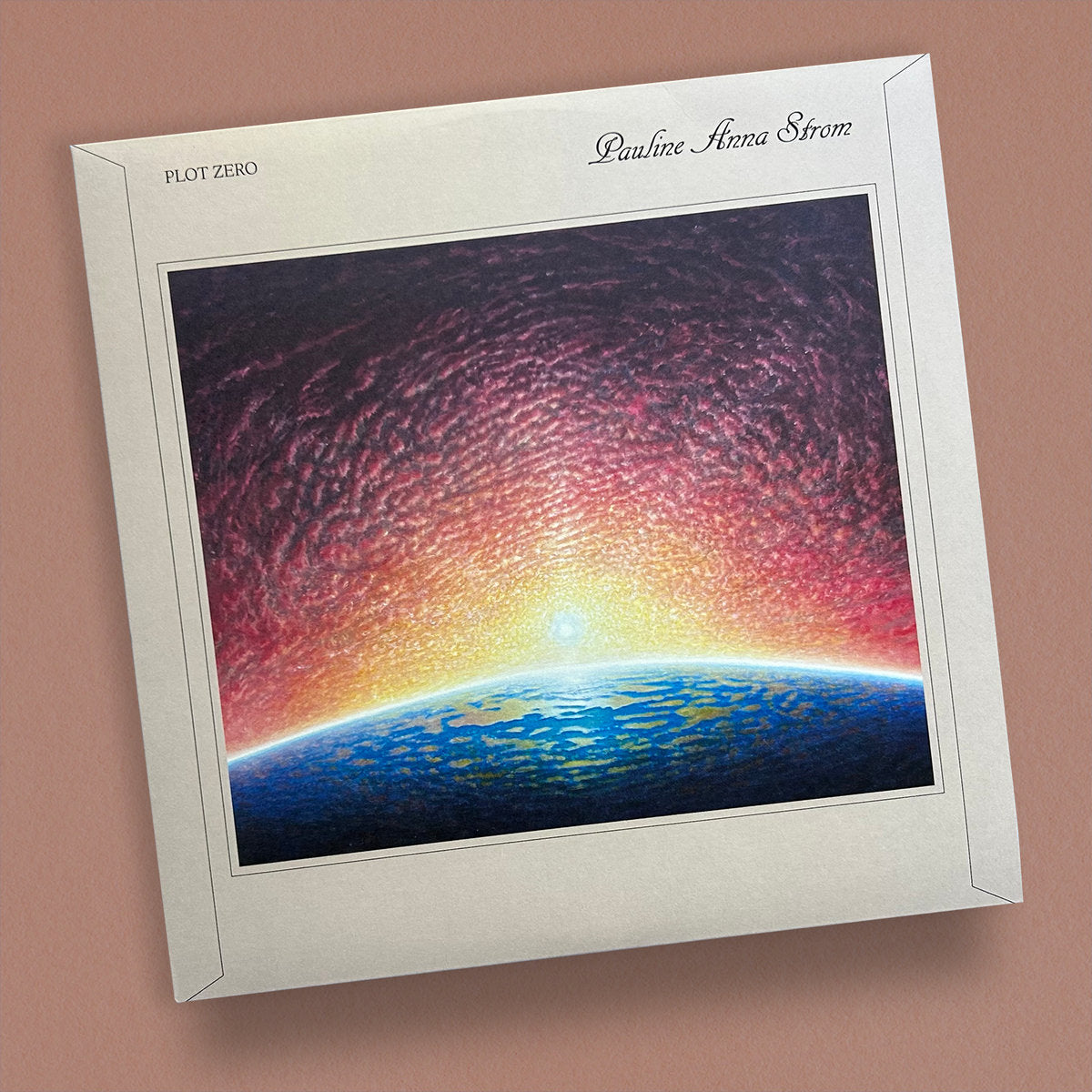 Cover of the vinyl record Pauline Anna Strom - Plot Zero, available at Rekorder.cz