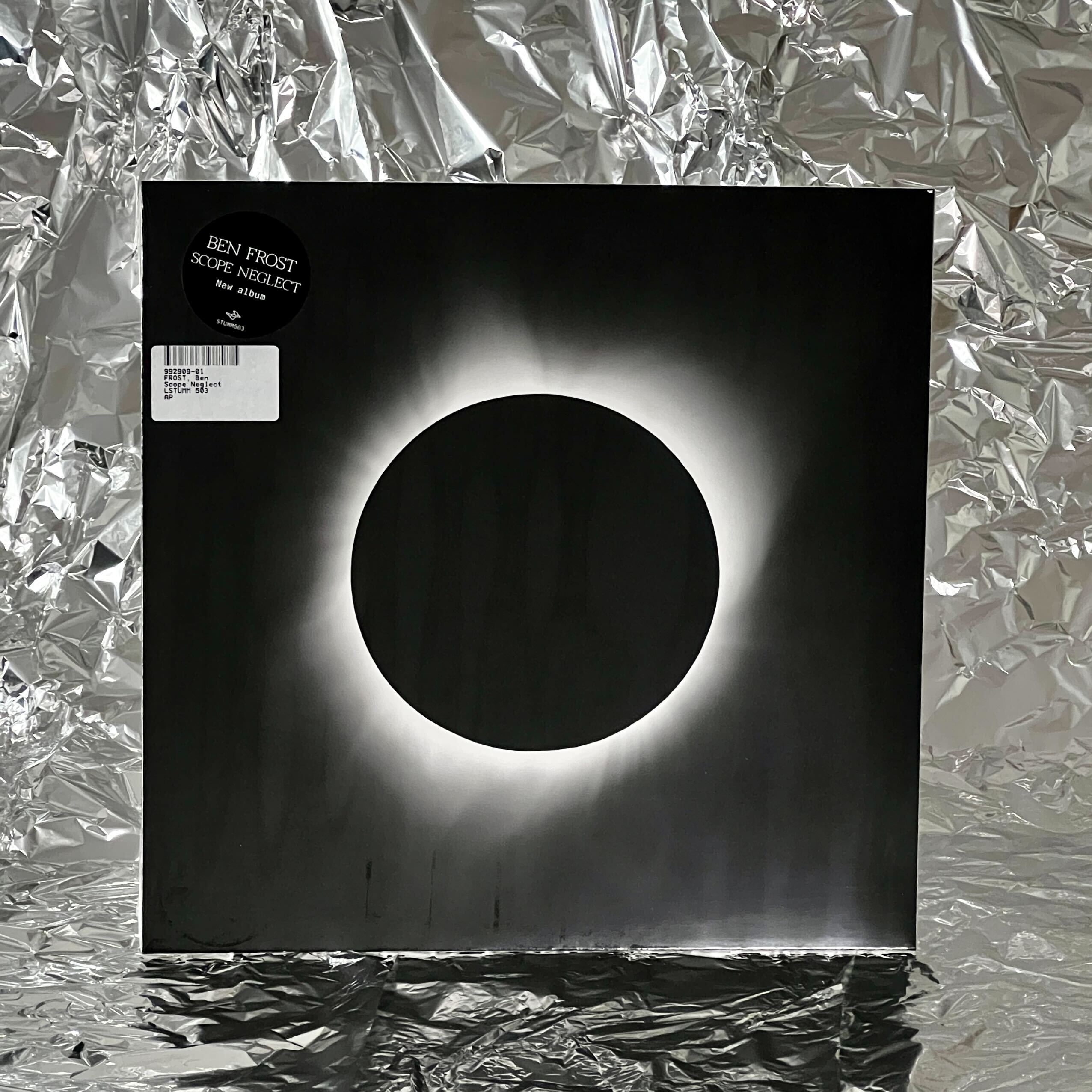 Cover of the vinyl record Ben Frost - Scope Neglect, available at Rekorder.cz