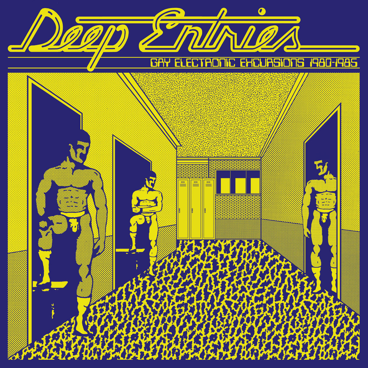 Cover of the vinyl record Dark Entries Records - Deep Entries : Gay Electronic Excursions 1979-1985, available at Rekorder.cz