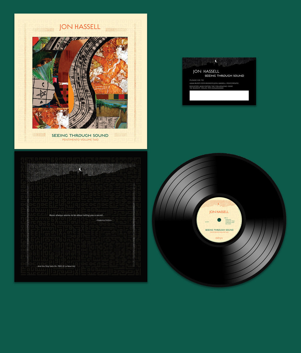 Cover of the vinyl record Jon Hassell - Seeing Through Sound: Pentimento Volume Two, available at Rekorder.cz