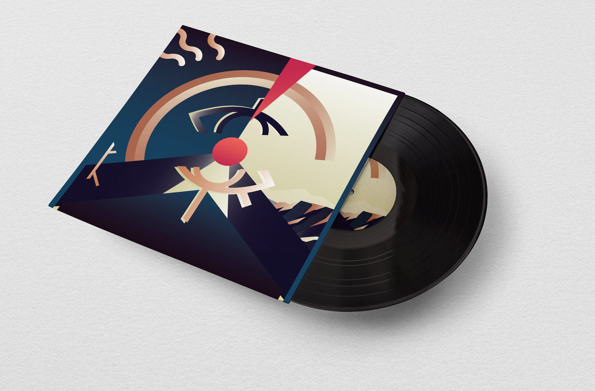 Cover of the vinyl record Aerial - Shimmer, available at Rekorder.cz