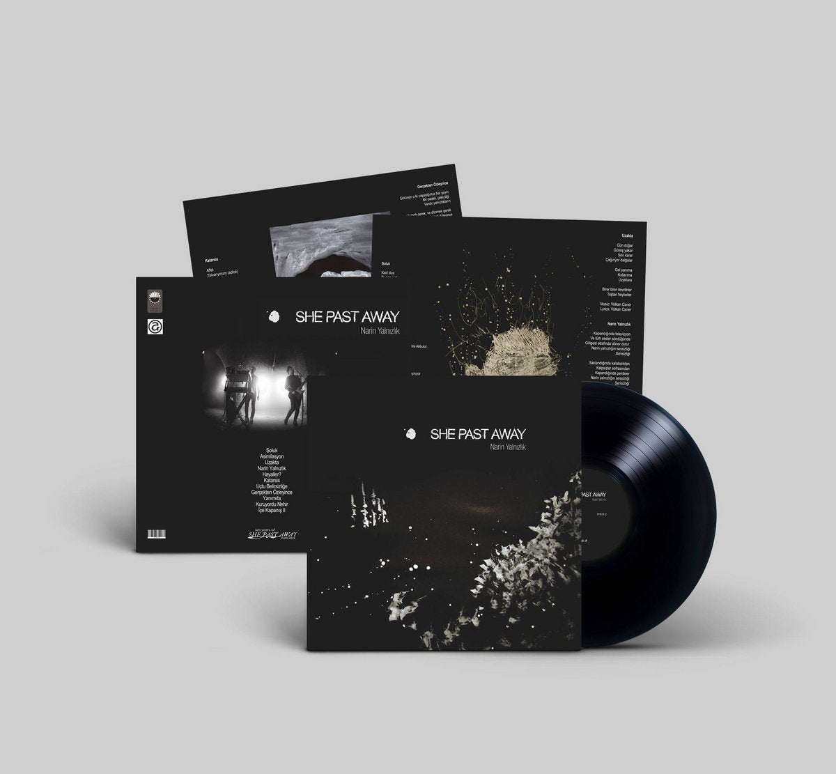 Cover of the vinyl record She Past Away - Narin Yalnizlik, available at Rekorder.cz