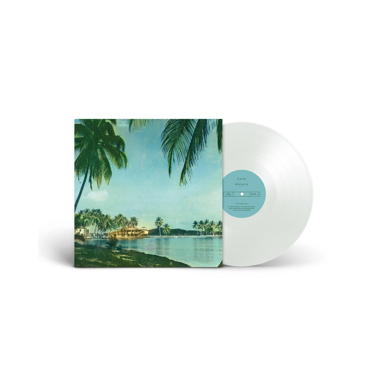 Cover of the vinyl record Celer - Malaria, available at Rekorder.cz