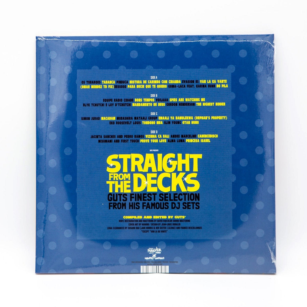 Cover of the vinyl record Guts - Straight From The Decks, available at Rekorder.cz