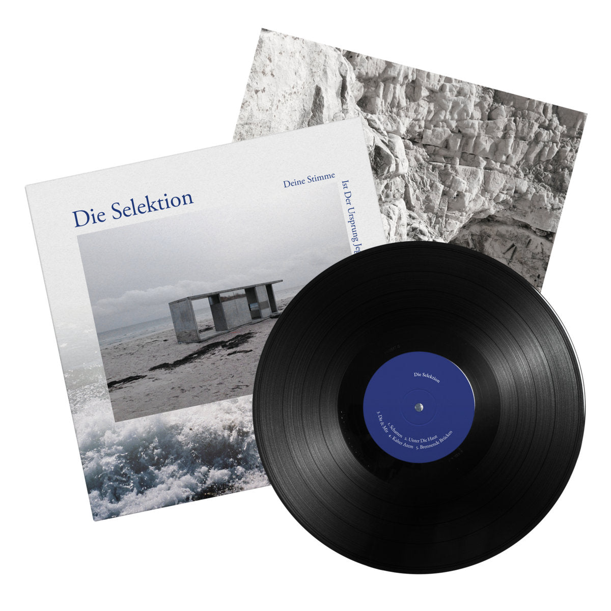 Cover of the vinyl record Die Selektion - Deine Stimme Ist Der Ursprung Jeglicher Gewalt, available at Rekorder.cz