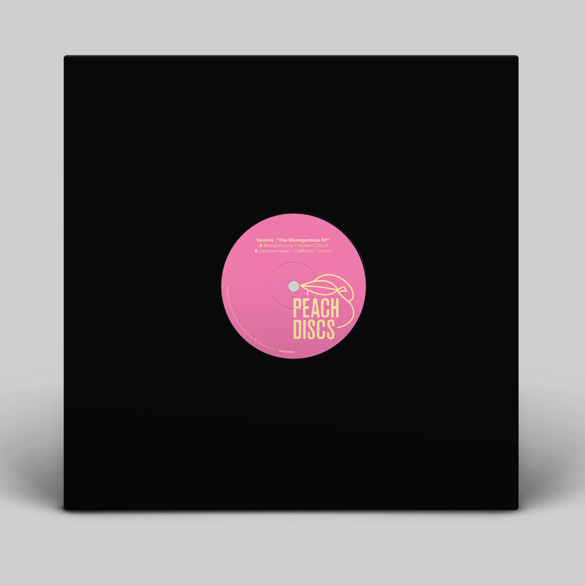 Cover of the vinyl record Saoirse - The Monogamous EP, available at Rekorder.cz