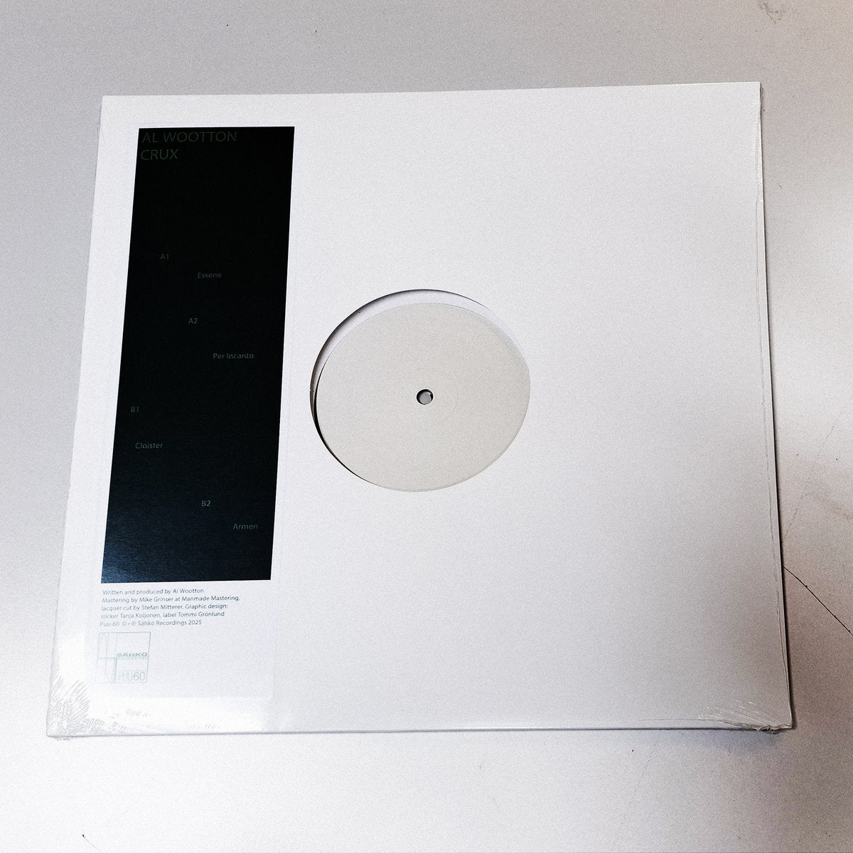 Al Wootton - Crux - vinyl record