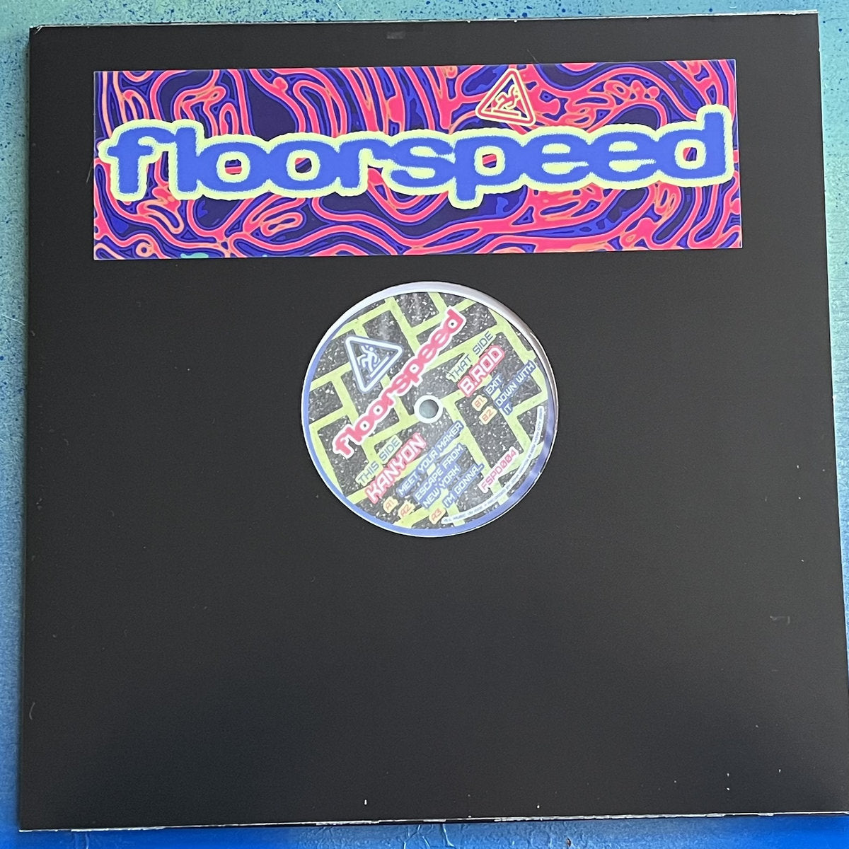 Kanyon vs. B.Rod - Floorspeed 004 - vinyl record