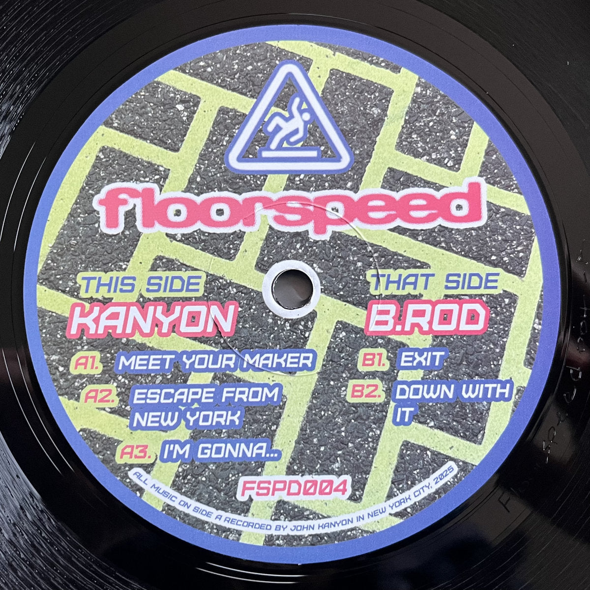 Kanyon vs. B.Rod - Floorspeed 004 - vinyl record