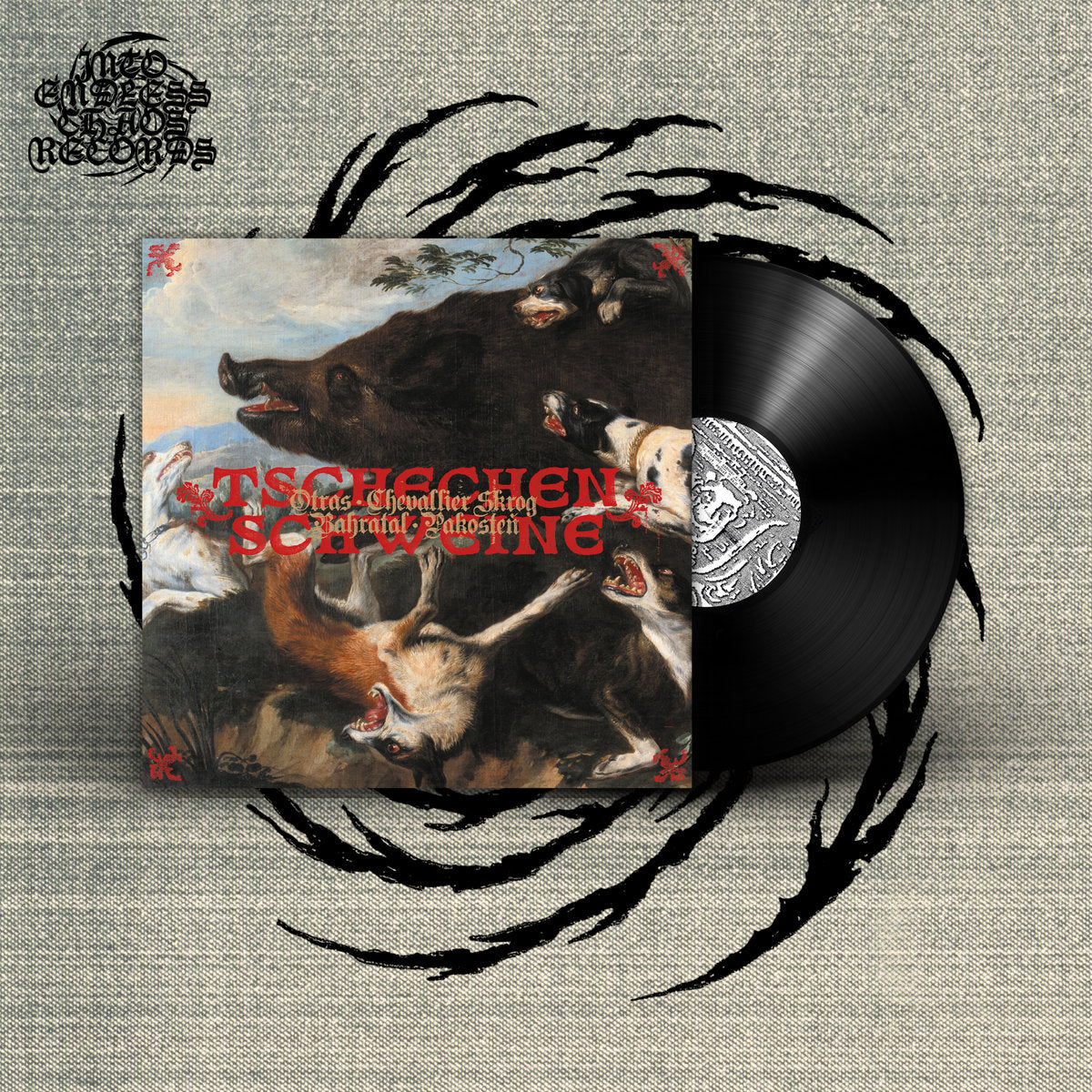 Bahratal / Otras / Chevallier Skrog / Pakosteň - Tschechen Schweine LP