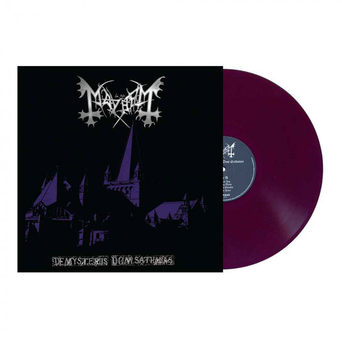Cover of the vinyl record Mayhem - De Mysteriis Dom Sathanas, available at Rekorder.cz