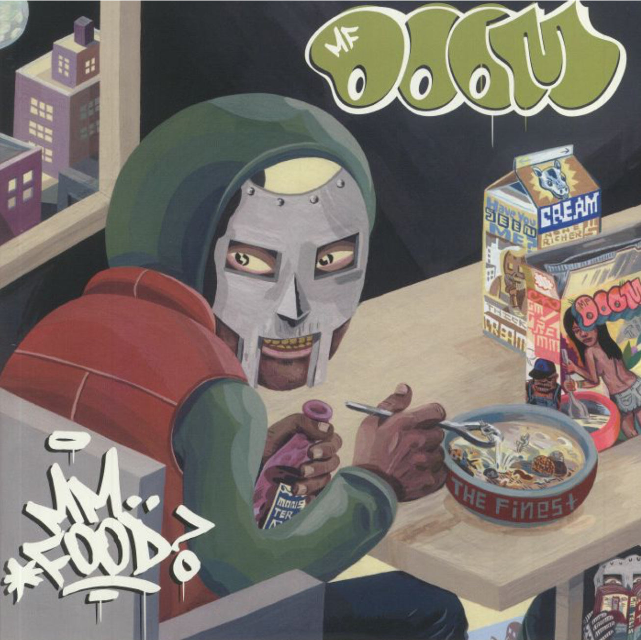 Cover of the vinyl record MF DOOM - MM...Food, available at Rekorder.cz