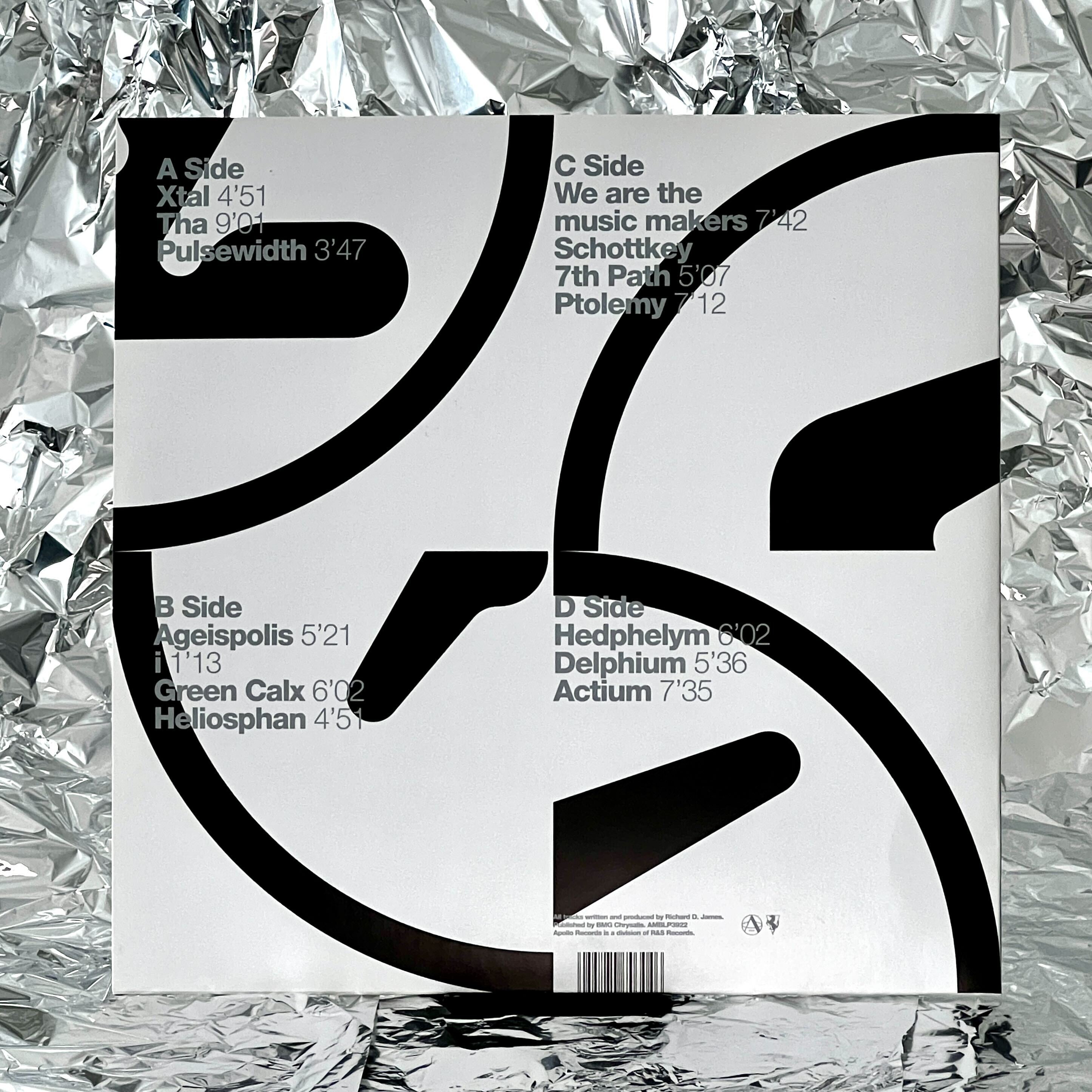 Cover of the vinyl record Aphex Twin - Selected Ambient Works 85-92, available at Rekorder.cz