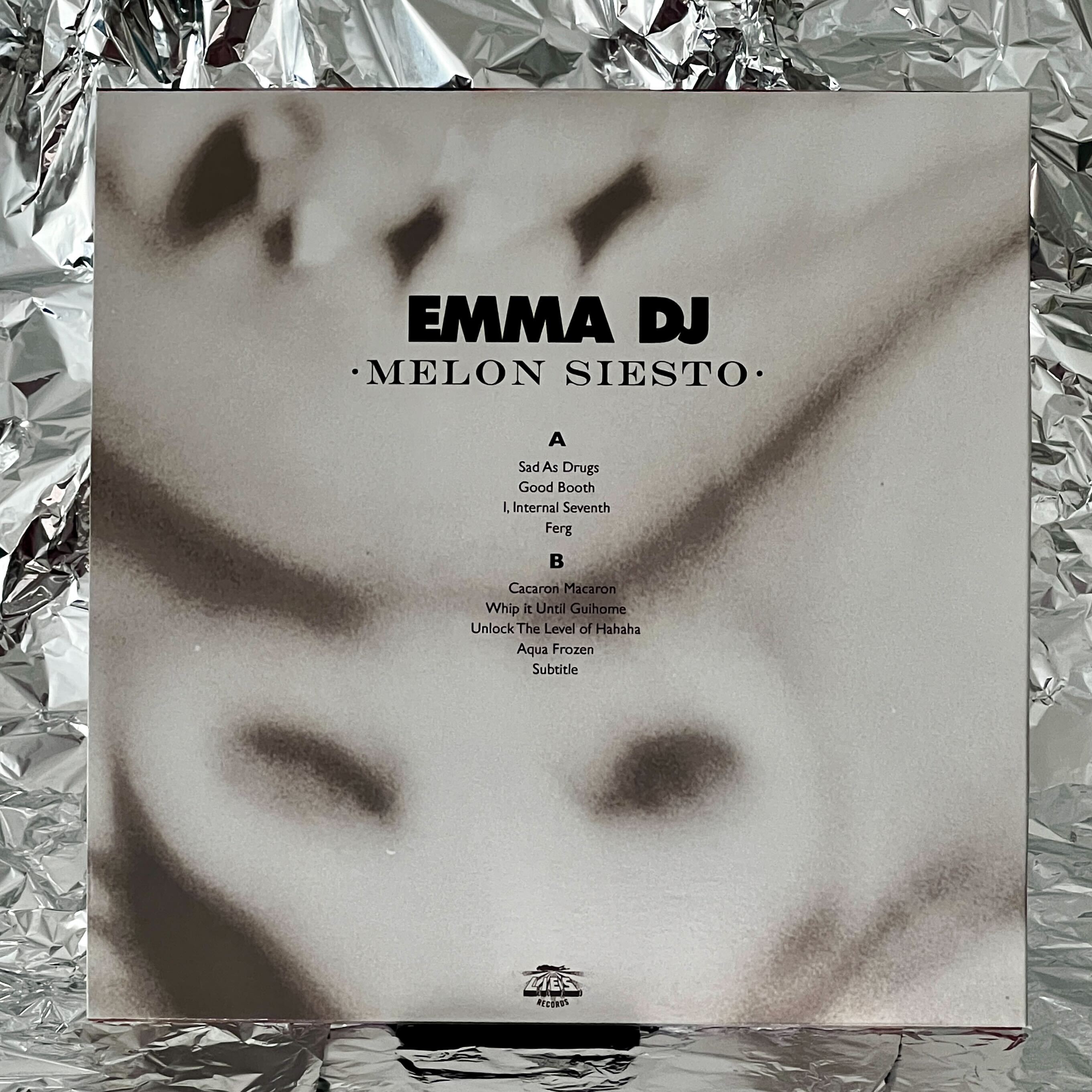 Cover of the vinyl record Emma DJ - Melon Siesto, available at Rekorder.cz