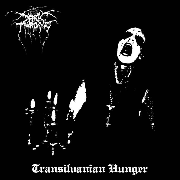 Cover of the vinyl record Darkthrone - Transilvanian Hunger, available at Rekorder.cz
