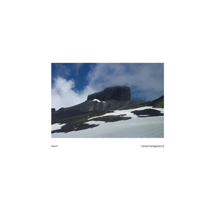 Cover of the vinyl record Loscil - Coast/Range/Arc//, available at Rekorder.cz