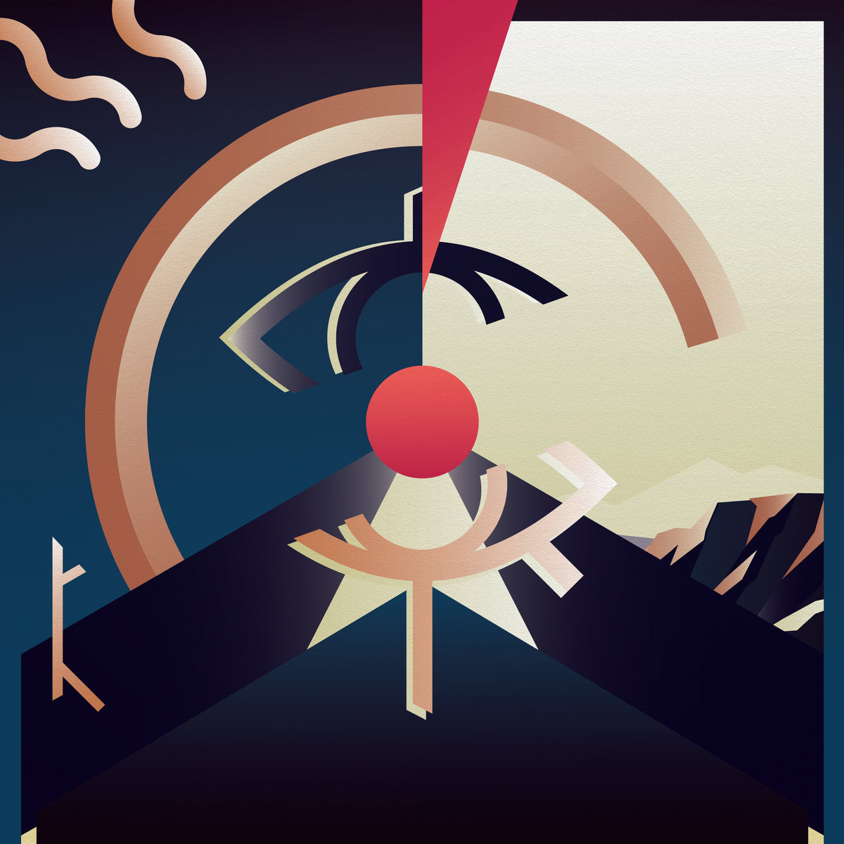 Cover of the vinyl record Aerial - Shimmer, available at Rekorder.cz