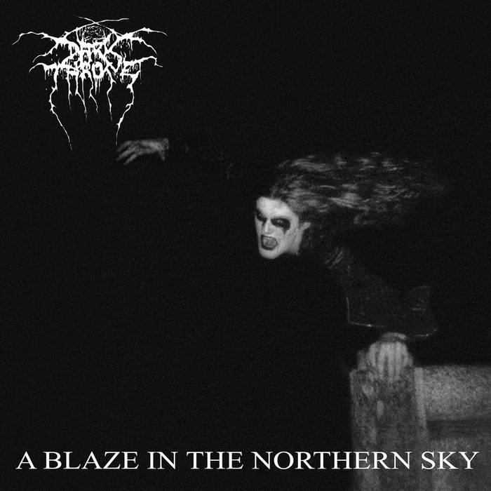 Cover of the vinyl record Darkthrone - A Blaze In The Northern Sky, available at Rekorder.cz