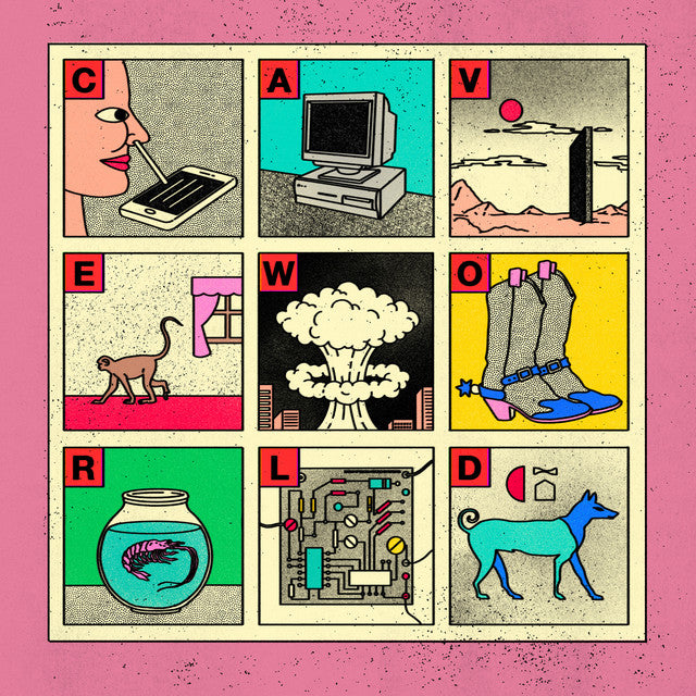 Cover of the vinyl record Viagra Boys - Cave World, available at Rekorder.cz