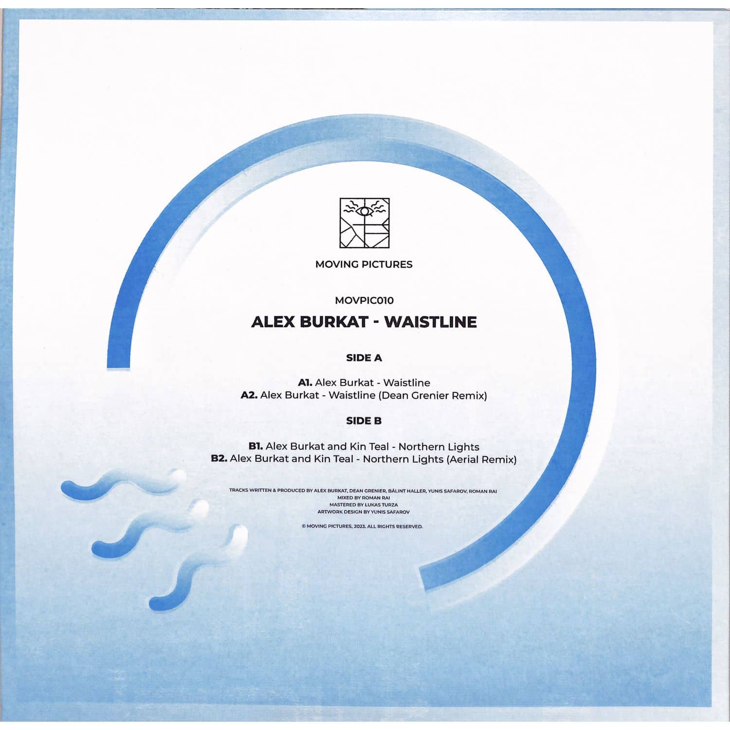 Cover of the vinyl record Alex Burkat - Waistline, available at Rekorder.cz