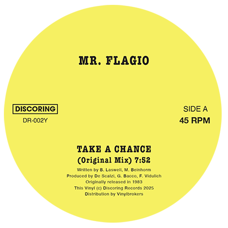 MR. FLAGIO - Take a Chance
